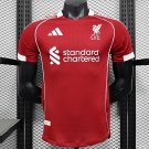Liverpool Home 25/26 Player Soccer Football Futbol Adults Jersey