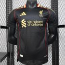 Liverpool Third Black 25/26 Player Soccer Football Futbol Adults Jersey