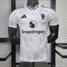 Manchester United Away 25/26 Player Soccer Football Futbol Adults Jersey