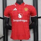 Manchester United Red Special 25/26 Player Soccer Football Futbol Adults Jersey