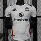 Manchester United White 25/26 Player Soccer Football Futbol Adults Jersey