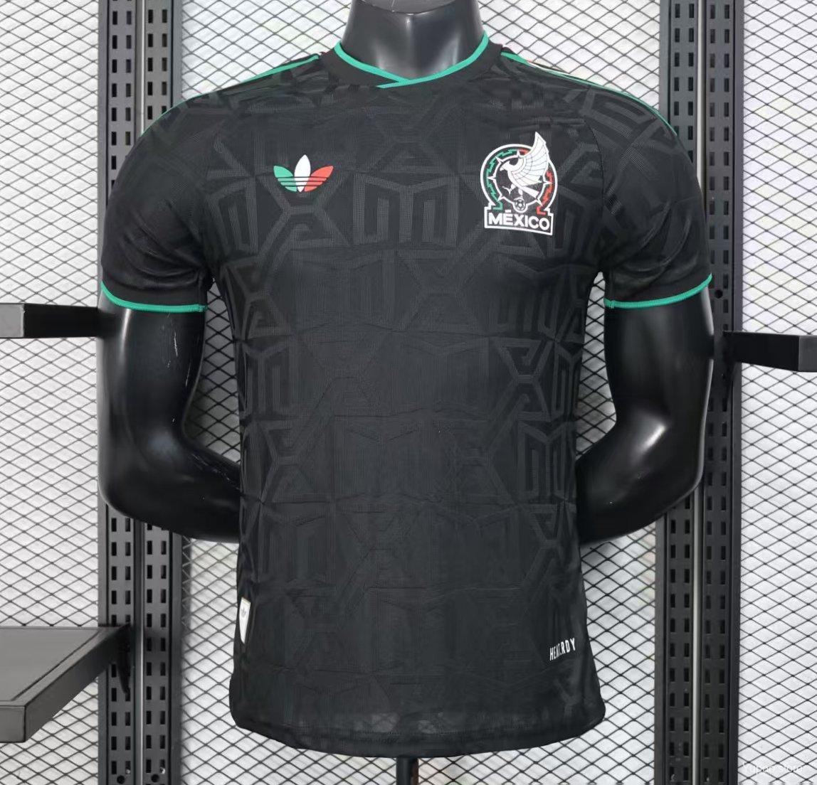 Mexico Black Pre-Match 2025 Player Jersey
