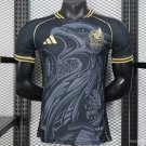 Mexico Black with Eagle Feather Pattern 2025 Player Jersey