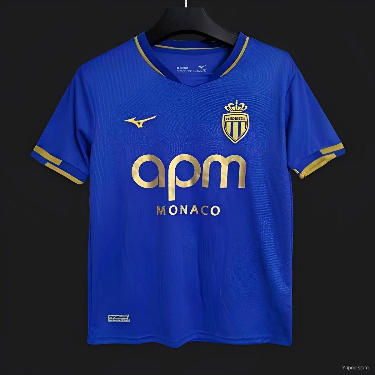 Monaco Away Blue 25/26 Jersey