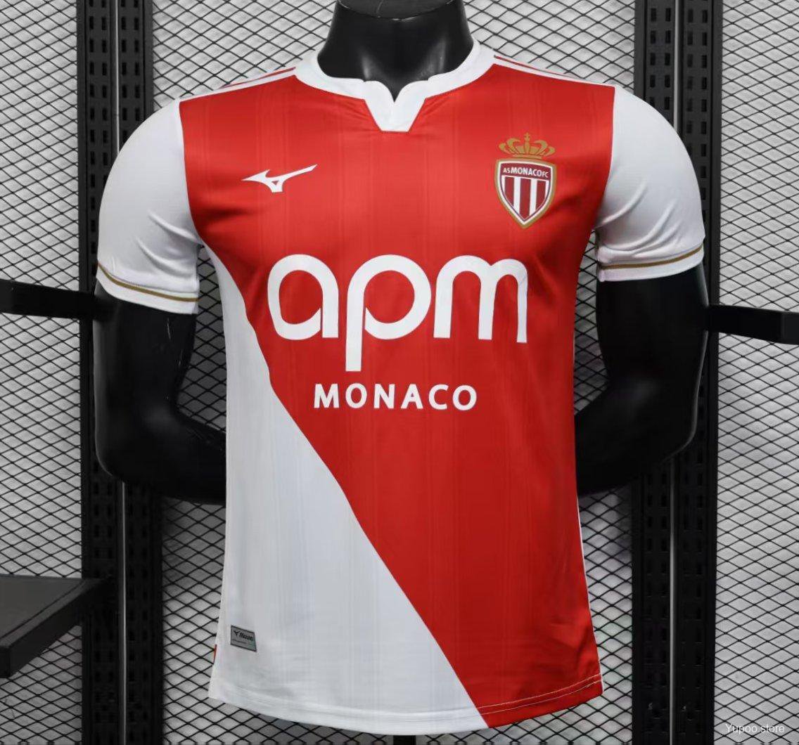 Monaco Home 25/26 Player Jersey