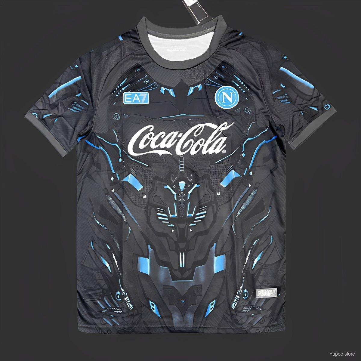 Napoli EA7 Grey with Robotic Armor 25/26 Jersey
