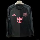 Inter Miami Away Black 25/26 Long Sleeves Adult Soccer Football Futbol Jersey