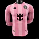 Inter Miami Away Pink 25/26 Player Long Sleeve Jersey