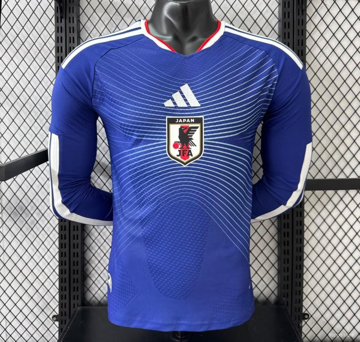 Japan Home 2026 Player Long Sleeve Jersey