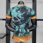 Japan Teal with Anime Warrior 2025 Player Soccer Football Futbol Adults Jersey