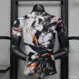 Japan White with Abstract Ink Splash 2025 Player Soccer Football Futbol Adults Jersey