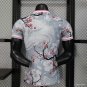 Japan White with Fox and Cherry Blossom Pattern 2025 Player Jersey
