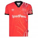 Kenya Home Red with Black 2026 Jersey