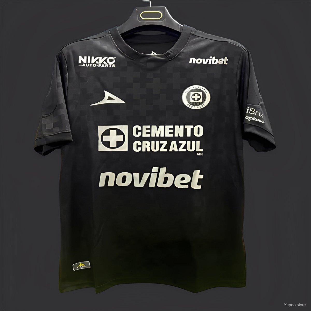 Cruz Azul Third Black 25/26 Jersey