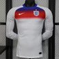 England Home 2025 Long Sleeve Player Jersey