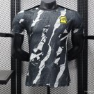 FC Al-Ittihad Black with Abstract Camouflage Pattern 25/26 Player Jersey