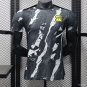 FC Al-Ittihad Black with Abstract Camouflage Pattern 25/26 Player Jersey