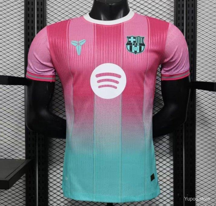 FC Barcelona Pink with Gradient 25/26 Player Jersey