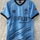 Fiji 7s Sky Blue with Ocean Wave 2025 Jersey