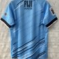 Fiji 7s Sky Blue with Ocean Wave 2025 Jersey