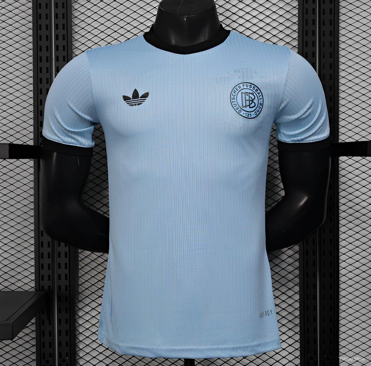 Germany 125th Anniversary Light Blue 25/26 Player Soccer Shirt