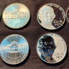 LOT OF 4: 2018 P+D+S+S Jefferson Reverse Proof, Proof, P & D