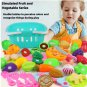 Play pretend Vegetables fryits cutting kids kitchen toys set