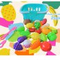 Play pretend Vegetables fryits cutting kids kitchen toys set