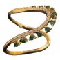 22KT Real Gold Filled V Ring