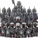 The Lord of the Rings Uruk-hai Mordor Orcs Dol Guldur Orcs 16pcs Minifigure Toys
