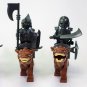 Gundabad Orcs and Azog Warg Rider The Hobbit Lord of the Rings 12pcs Minifigures