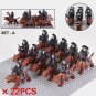 Mordor Orcs Uruk-hai Army Warg-Riders The Lord of the Rings 22pcs Minifigures