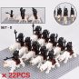 Mordor Orcs Uruk-hai Army Warg-Riders The Lord of the Rings 22pcs Minifigures