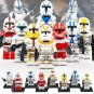 Star Wars The Bad Batch Clone Trooper Commander Captain Grey 32pcs Minifigures
