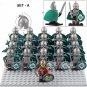 Royal Guard Archers Riders of Rohan Army The Lord of the Rings 21pcs Minifigures