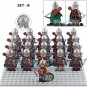 Royal Guard Archers Riders of Rohan Army The Lord of the Rings 21pcs Minifigures