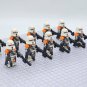 Star Wars 212th Battalion AIrborne Clone Trooper Paratroopers 10pcs Minifigures