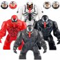 Big Size Venom Let There Be Carnage Anti-Venom Riot Symbiote 4pcs Minifigure Toy