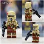 Star Wars The Mandalorian Ahsoka Luke The Book of Boba Fett 16pcs Minifigures