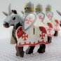 Mounted Knight Templar Crusades Army 10pcs Minifigures Building Toy