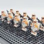 Star Wars 332nd Legion Armored Clone Trooper 10pcs Minifigures Building Toy