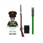Napoleonic Wars French Artillery and Russian Artillery Army 8pcs Minifigures Toy