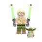 Star Wars Jedi Training Luke Skywalker and Yoda Minifigures Building Toy