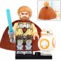 General Obi-Wan Kenobi Star Wars The Clone Wars Minifigures Building Toy