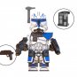 Clone Captain Rex (501st Legion) Star Wars Minifigures Building Toy