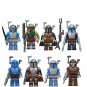 Star Wars The Mandalorian Boba Fett Coruscant Guard Wolfpack 16pcs Minifigures
