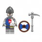 English Civil War The Wars of the Roses Medieval Soldiers 8pcs Minifigures Toy