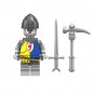English Civil War The Wars of the Roses Medieval Soldiers 8pcs Minifigures Toy