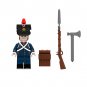 French Artillery Soldiers Napoleonic Wars 10pcs Minifigures Building Toy