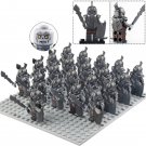 Gundabad Orcs Armor Army The Hobbit The Lord Of The Rings 21pcs Minifigures Toy